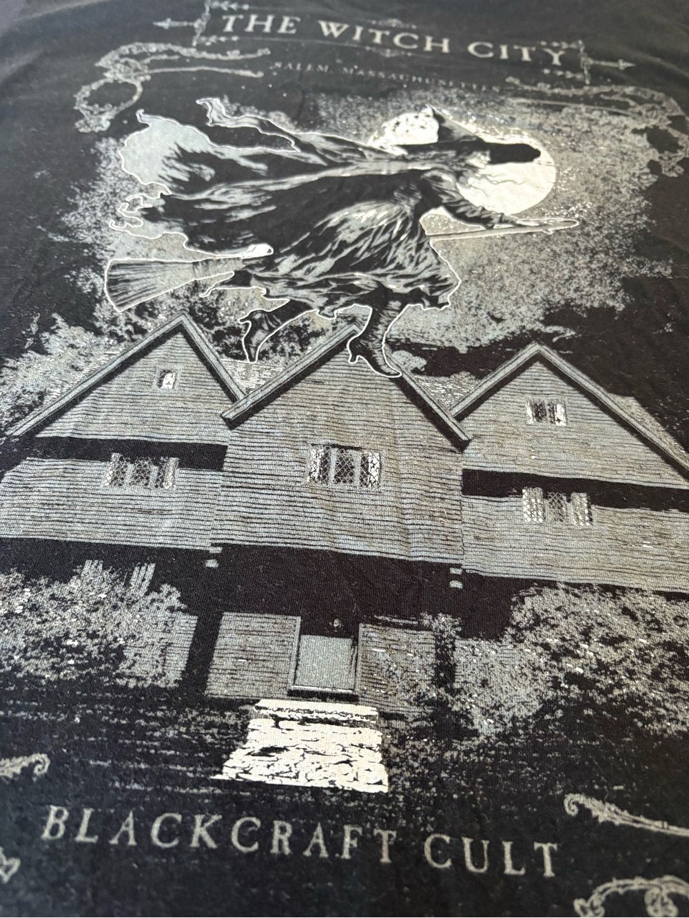 Blackcraft Cult The Witch City' Graphic Tee - Black - Picture 3 of 4